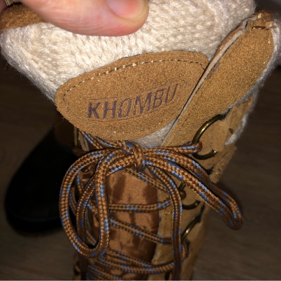Khombu ladies winter snow boots size 9 - Picture 3 of 9
